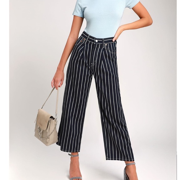 Levi's Denim - Levi’s | Ribcage Pleated Crop Jeans